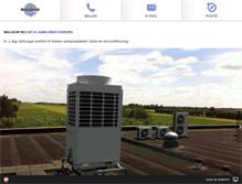 Tablet Screenshot of deta-air.nl